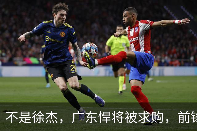 不是徐杰，广东悍将被求购，前锋，杜锋看重，转会费或8位数